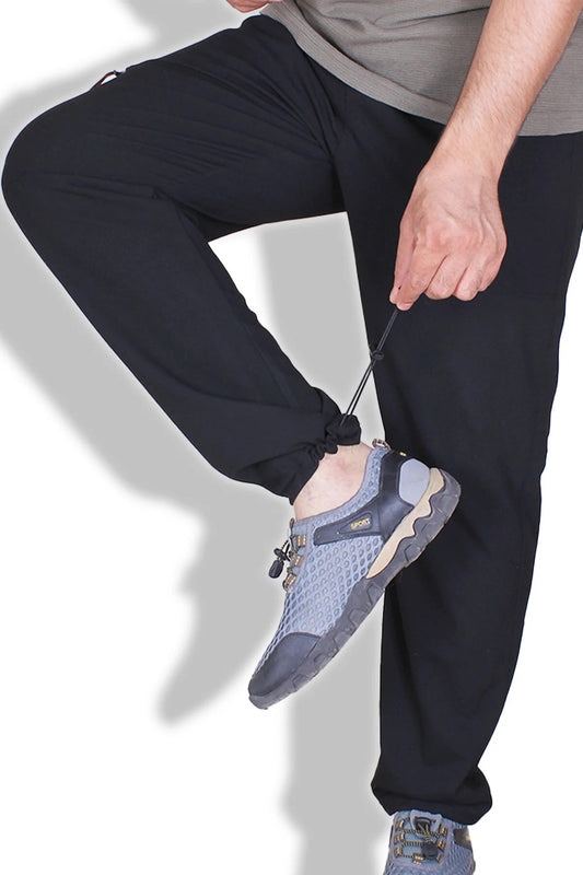 jogger pantolon likralı rahat kalıp kordunlu e-lastik bel