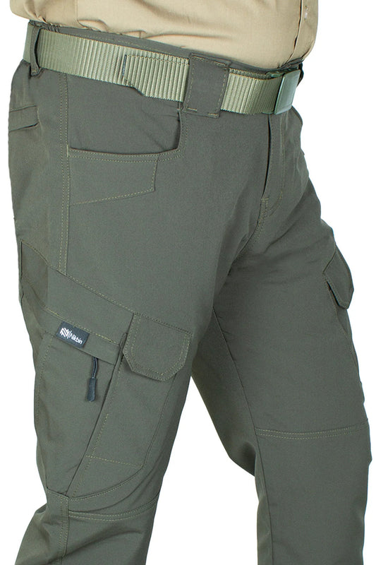 Taktik Outdoor Pantolon Kargo Cep Likrali (YAZLIK)-hakiyeşil
