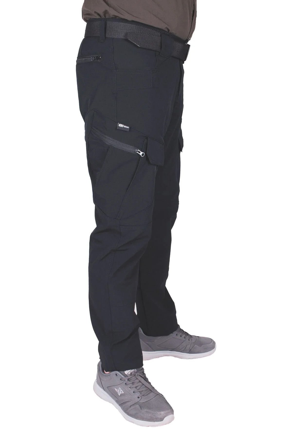 Tactical Taktik Pantolon Outdoor Kargo Cep Likrali (YAZLIK)-siyah