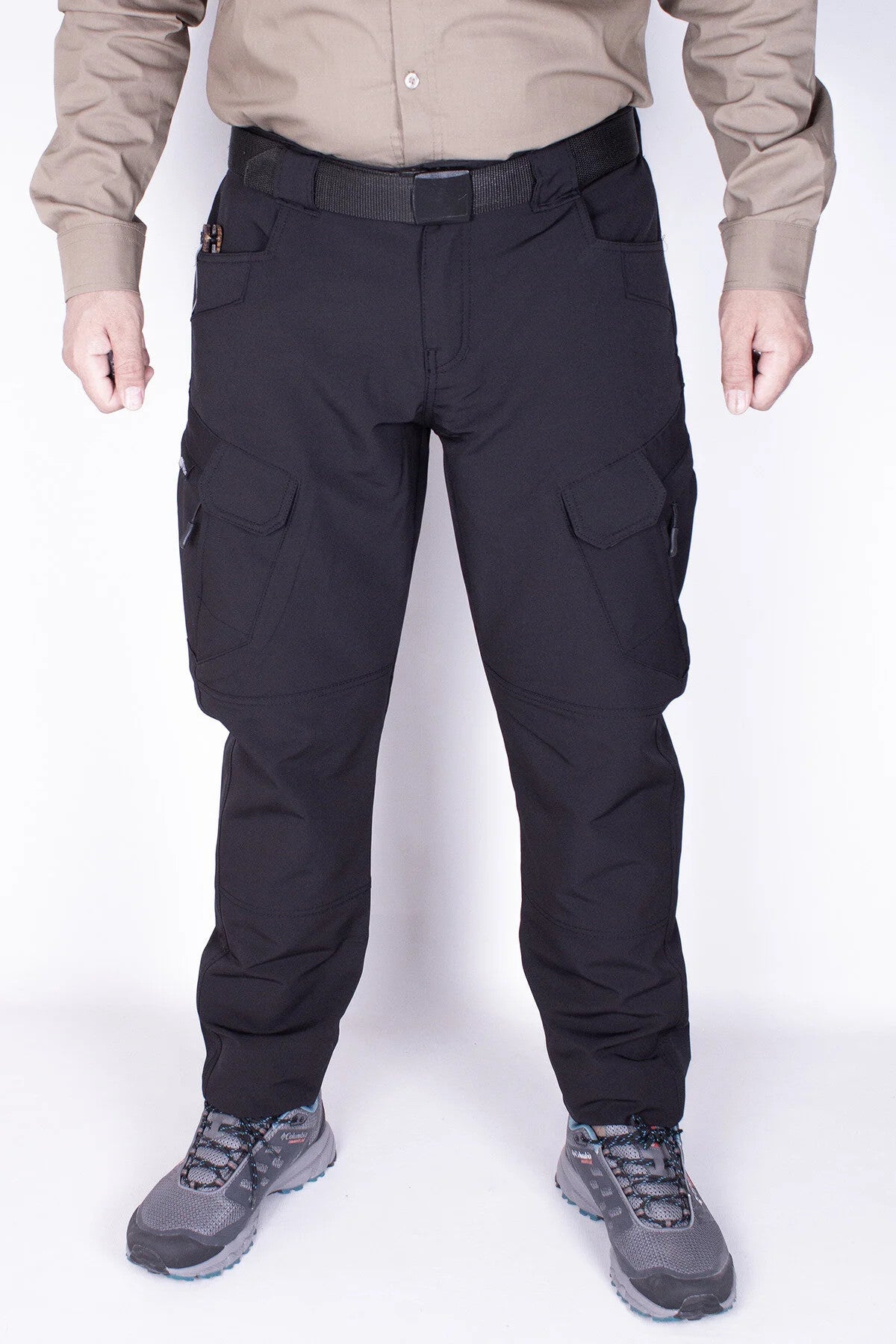 2 ADET TAKTİK OUTDOOR PANTOLON LİKRALI (YAZLIK) siyah-hakiyeşil