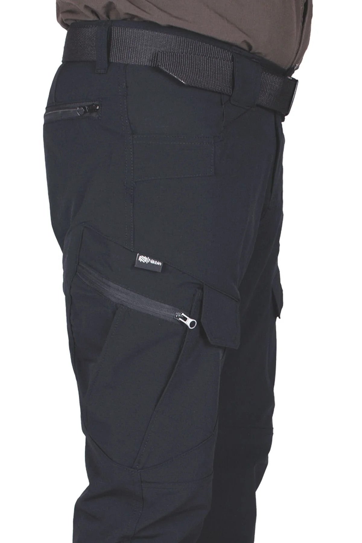 Tactical Taktik Pantolon Outdoor Kargo Cep Likrali (YAZLIK)-siyah