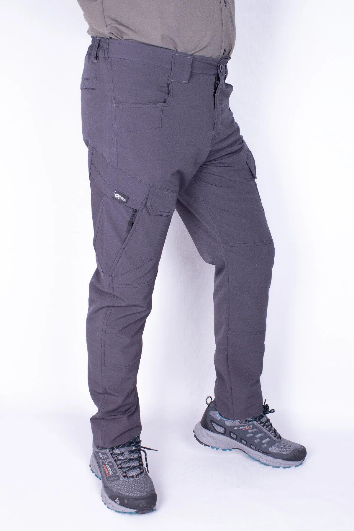 Tactical Taktik Pantolon Outdoor Kargo Cep Likrali (YAZLIK)-füme