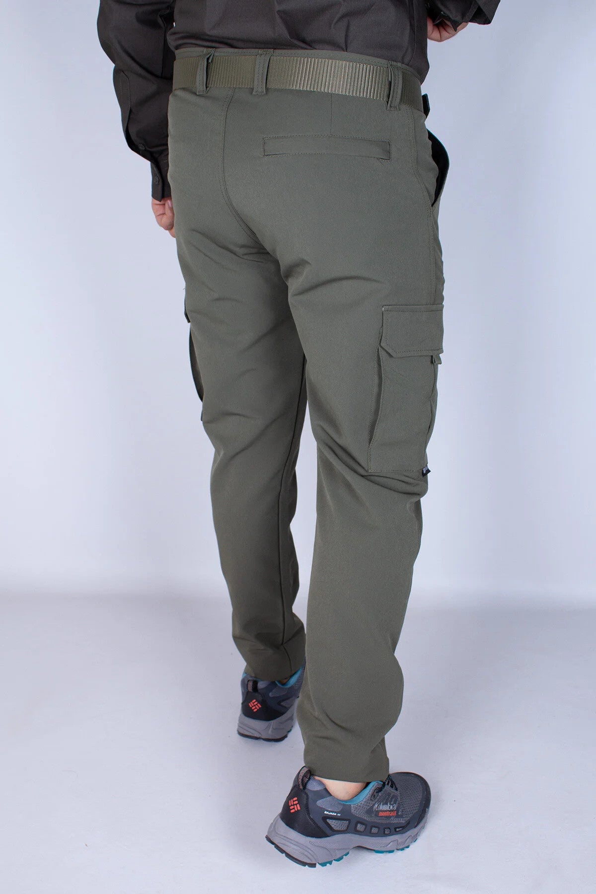 2 ADET TAKTİK OUTDOOR PANTOLON LİKRALI (YAZLIK) siyah-hakiyeşil