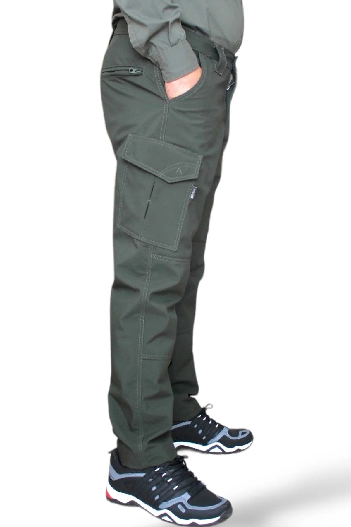 outdoor softsehll mont+ pantolon(takım) polarli su geçirmez hakiyeşil