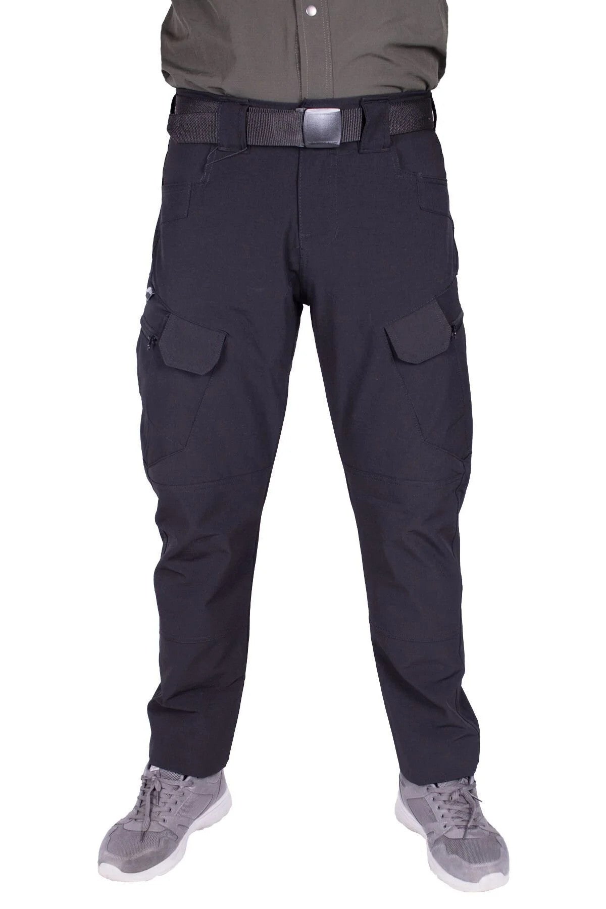 Tactical Taktik Pantolon Outdoor Kargo Cep Likrali (YAZLIK)-siyah