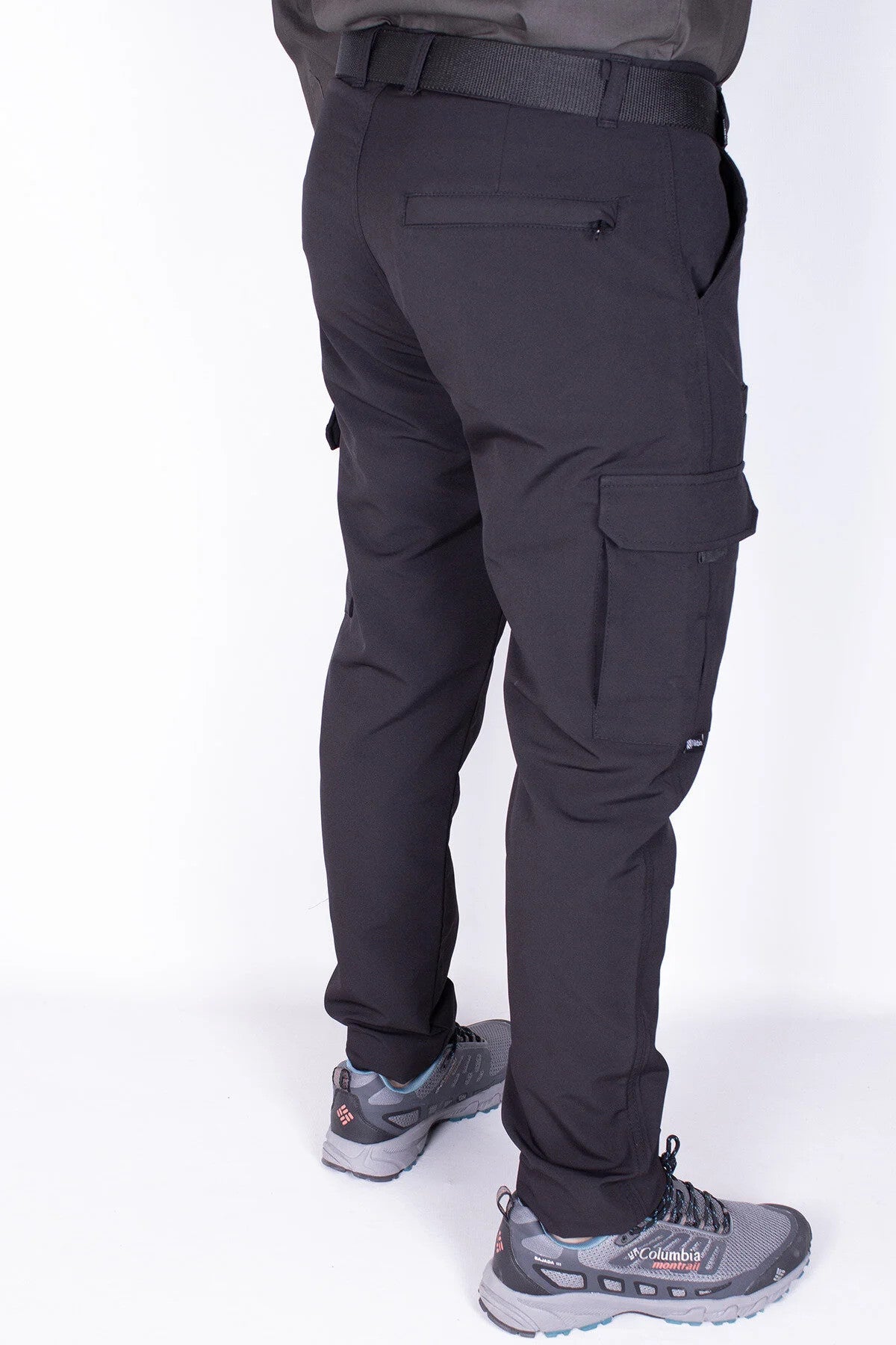 Spor  Uzun Pantolon  Esnek Ve Hafif Malzeme, Su Kaydırır (MEVSİMLİK) siyah