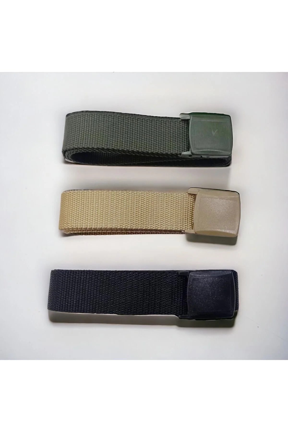 taktik kemer plastik toka 3lü set