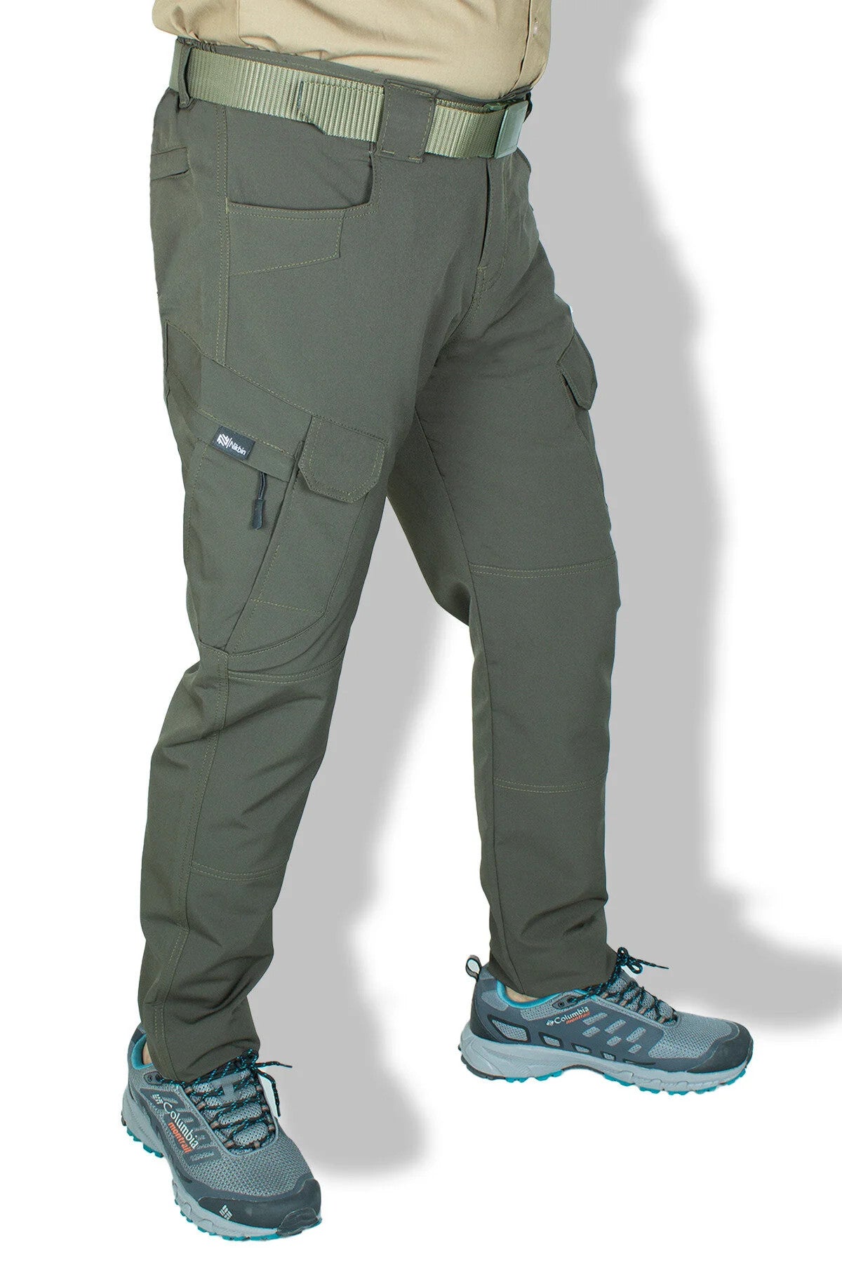 Taktik Outdoor Pantolon Kargo Cep Likrali (YAZLIK)-hakiyeşil