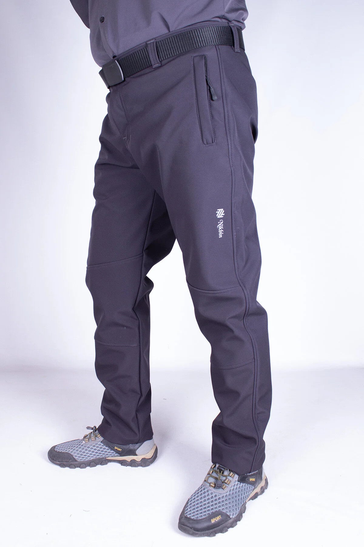 Taktik Outdoor Pantolon Softshell Içi Polarlı Su, Rüzgar Geçirmez (KIŞLIK) -antrasit