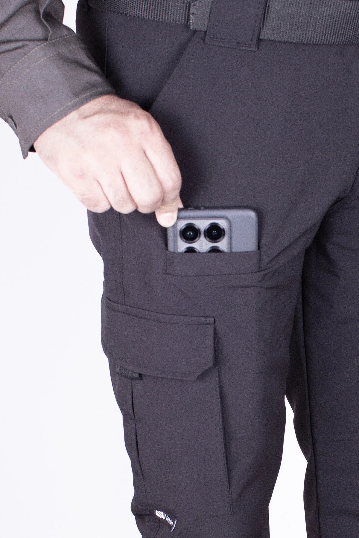 2 ADET TAKTİK OUTDOOR PANTOLON LİKRALI (YAZLIK) siyah-hakiyeşil