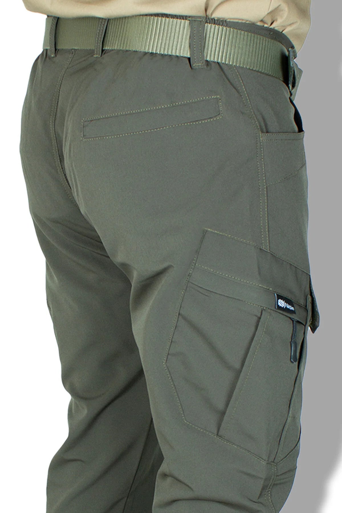 Taktik Outdoor Pantolon Kargo Cep Likrali (YAZLIK)-hakiyeşil